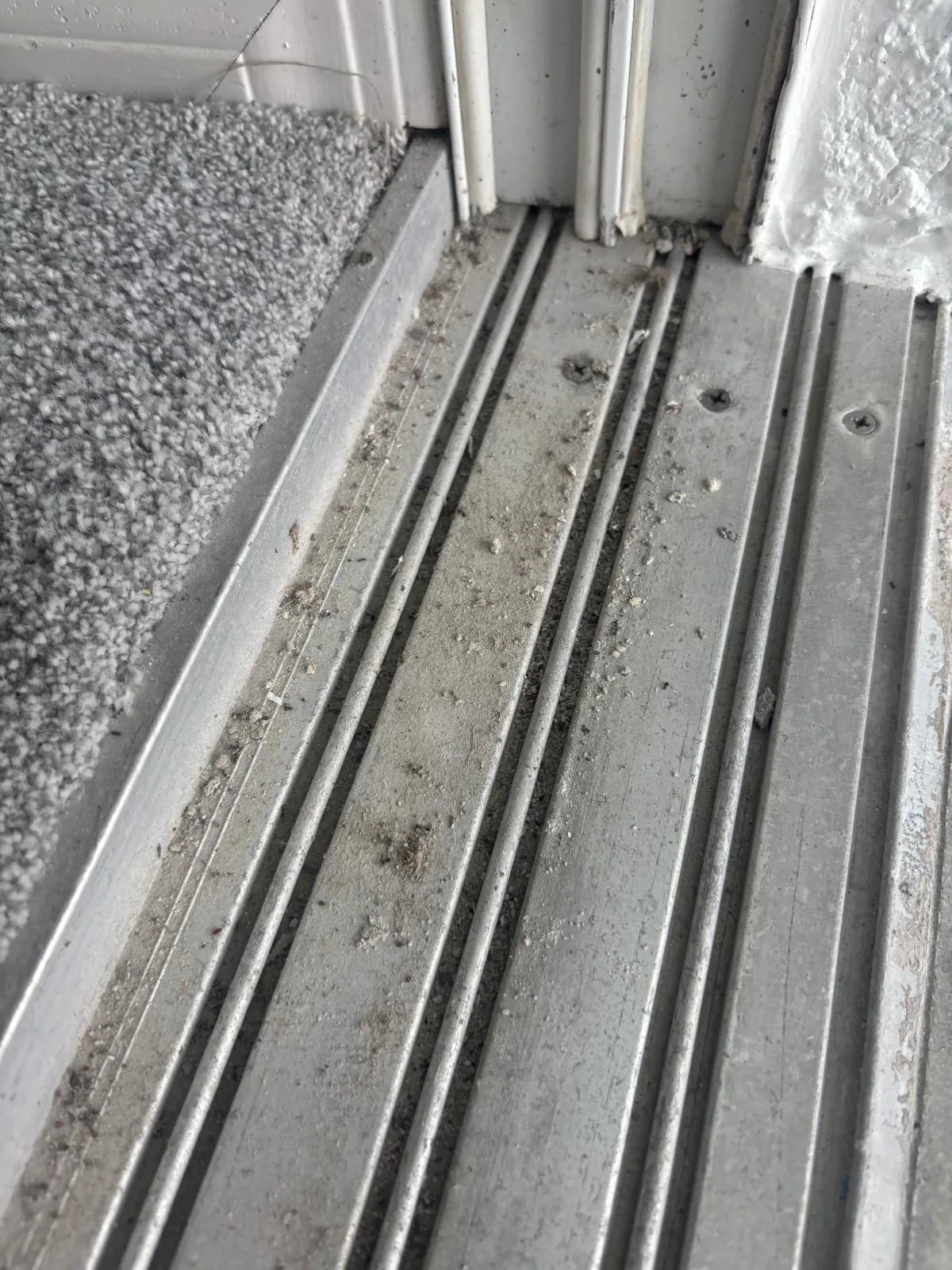 FBC-compliant replacement track installed on a Port St. Lucie home