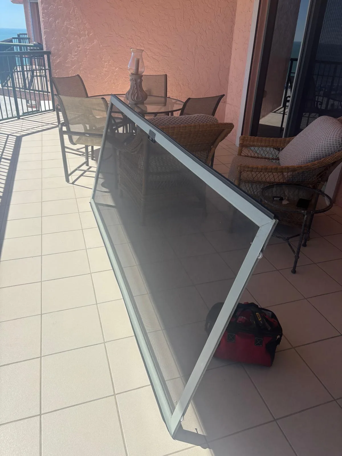 Marine-grade screen materials for coastal conditions